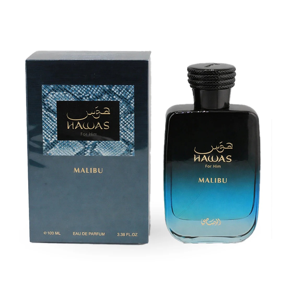 Rasasi Hawas Malibu For Him ED - Fragrance Perfume Note recension och pris