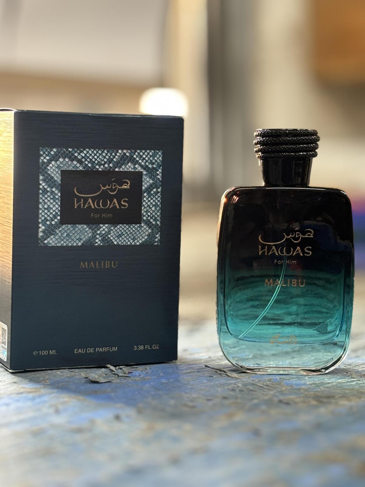 Rasasi Hawas Malibu For Him ED - Fragrance Perfume Note recension och pris