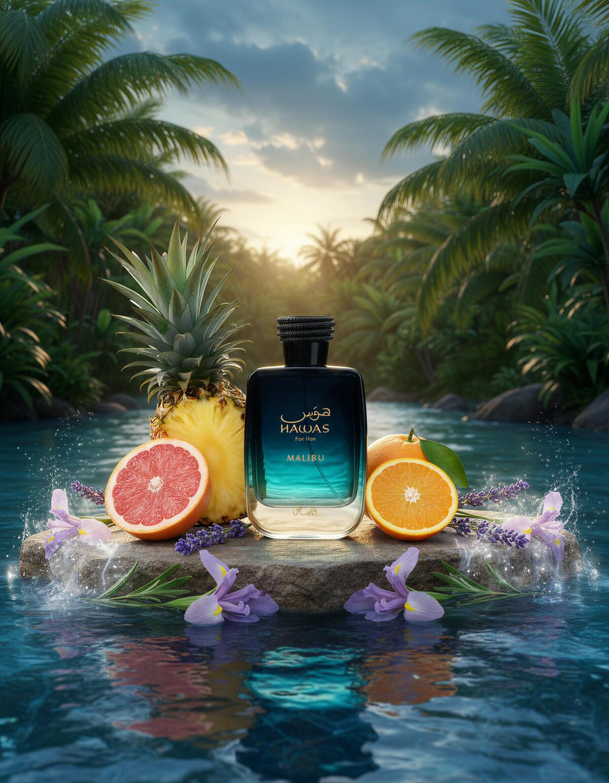 Rasasi Hawas Malibu For Him ED - Fragrance Perfume Note recension och pris