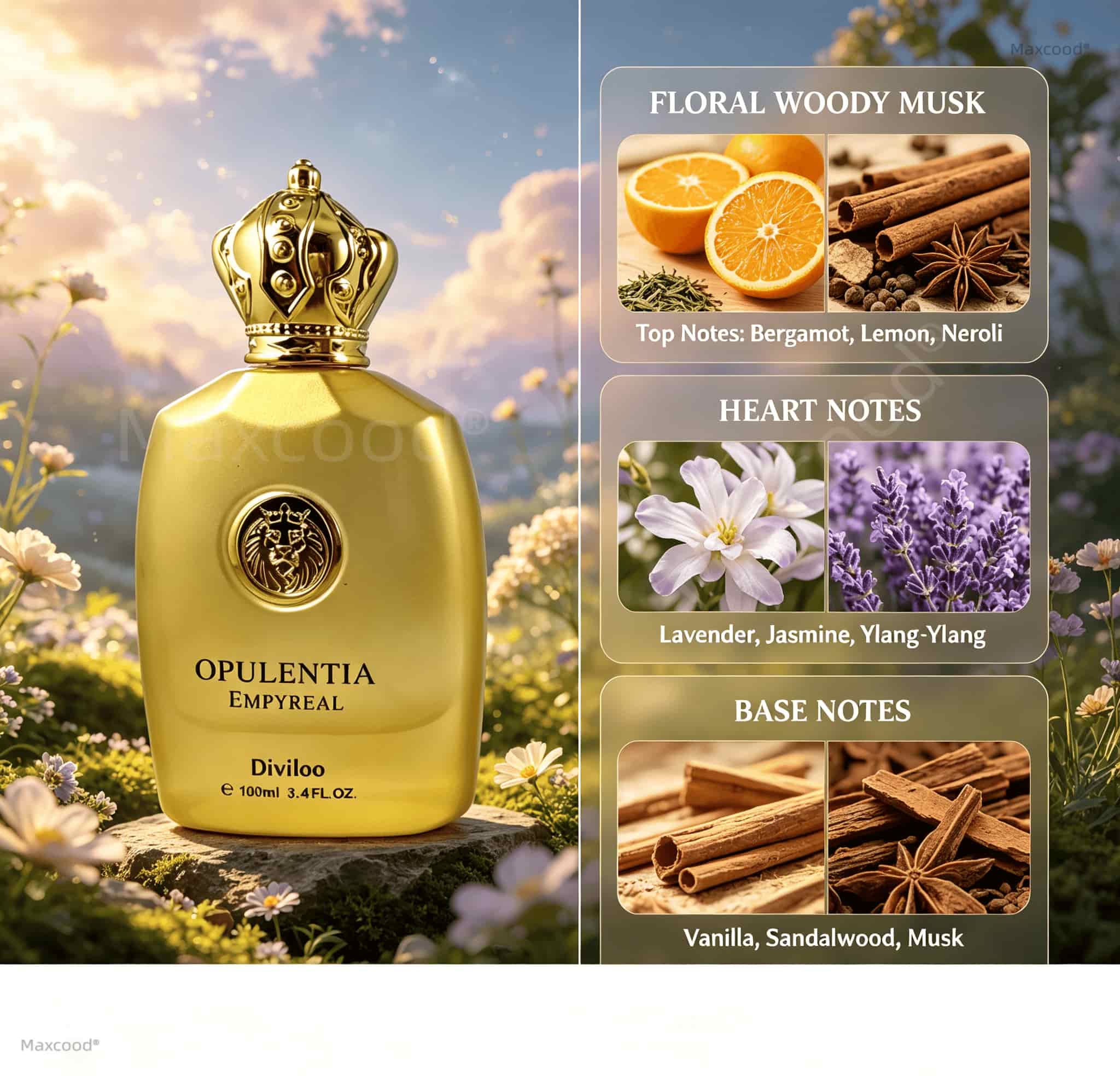 Floral, Woody, and Musky Notes - Fragrance Perfume Note recension och pris