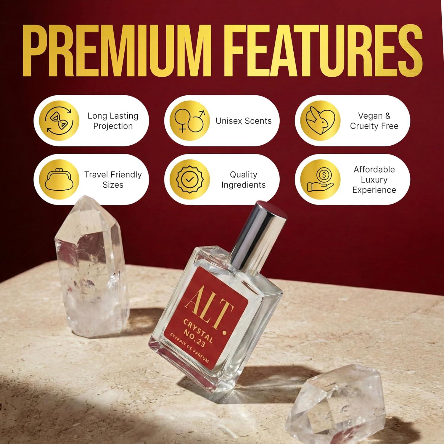 ALT. FRAGRANCES Crystal No. 23 - Fragrance Perfume Note recension och pris