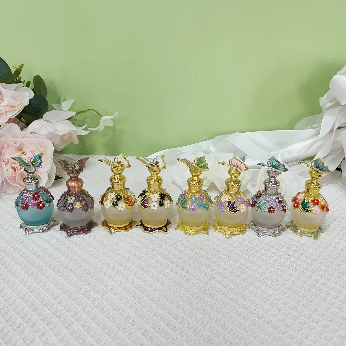 15ml Metal Butterfly Refillabl - Perfume Fragrance Attar recension och pris