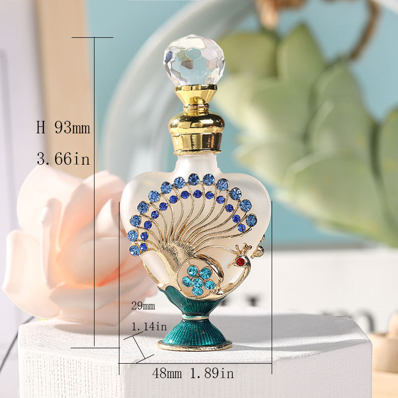 10ml Heart Pecock Rose Flower  - Perfume Fragrance Attar recension och pris