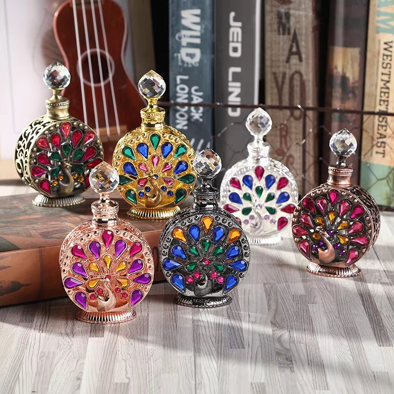 60pcs 12ml Arab Peacock Stones - Perfume Fragrance Attar recension och pris